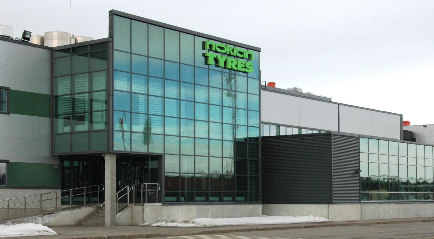 Завод компании Nokian Tyres в России