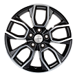 Khomen Wheels KHW1713 R17x7J 5x114.3 ET40 DIA57.1 Black-FP - black-fp