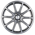 Khomen Wheels KHW1707 R17x6.5J 4x100 ET44 DIA54.1 Gray-FP - gray-fp