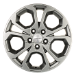 Khomen Wheels KHW1711 R17x7J 5x108 ET43 DIA65.1 Black-FP - gray