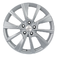 Khomen Wheels KHW1802 R18x7J 5x114.3 ET51 DIA67.1 Black-FP - silver