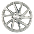 Khomen Wheels KHW1714 R17x7J 5x108 ET40 DIA54.1 Black-FP - f-silver-fp