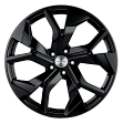 Khomen Wheels KHW2006 R20x8.5J 5x112 ET37 DIA66.5 Gray-FP - black