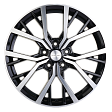 Khomen Wheels KHW1806 R18x7J 5x112 ET45 DIA57.1 Gray-FP - black-fp