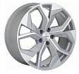 Khomen Wheels KHW2006 R20x8.5J 5x112 ET37 DIA66.5 Gray-FP - brilliant silver