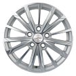 Khomen Wheels KHW1611 R16x6.5J 5x110 ET46 DIA63.3 Black-FP - silver-fp