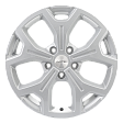 Khomen Wheels KHW1710 R17x7J 5x108 ET33 DIA60.1 Black-FP - g-silver