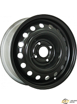 Trebl X40051 R16x6.5J 4x108 ET20 DIA65.1 Black