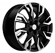 Khomen Wheels KHW1809 R18x7J 5x112 ET43 DIA57.1 Black-FP - black-fp