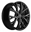 Khomen Wheels KHW1806 R18x7J 5x112 ET45 DIA57.1 Gray-FP - black