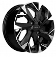 Khomen Wheels KHW1508 R15x6J 4x100 ET50 DIA60.1 Silver - black-fp