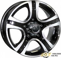 Кик Талисман мега R16x7J 5x139.7 ET35 DIA110.1 Алмаз черный