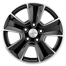 Khomen Wheels KHW1601 R16x6.5J 5x114.3 ET50 DIA66.1 Gray