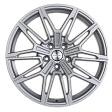 Khomen Wheels KHW1904 R19x8.5J 5x114.3 ET35 DIA60.1 Black - brilliant silve
