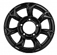 Khomen Wheels KHW1505 R15x5.5J 5x139.7 ET20 DIA108.1 Black-FP - black