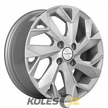Khomen Wheels KHW1508 R15x6J 4x100 ET50 DIA60.1 Silver