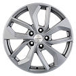 Khomen Wheels KHW1703 R17x7J 5x108 ET40 DIA54.1 Black-FP - g-silver
