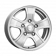 Кик КС657 R16x5J 5x139.7 ET58 DIA98.5 серебро - серебро