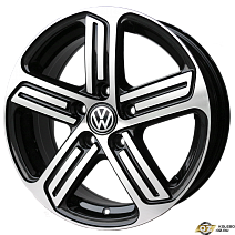 RPLC-Wheels VW91 R16x6.5J 5x112 ET46 DIA57.1 BKF