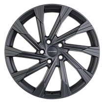 Khomen Wheels KHW1901 R19x7.5J 5x114.3 ET39 DIA60.1 Brilliant Silver