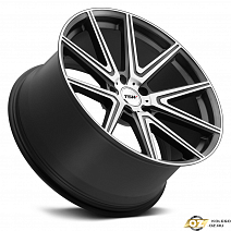 TSW Rouge R19x8.5J 5x112 ET43 DIA72 Gunmetal Mirror Cut Face