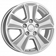 Кик КС672 R16x6.5J 5x114.3 ET50 DIA67.1 Серебро - серебро