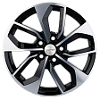 Khomen Wheels KHW1703 R17x7J 5x108 ET40 DIA54.1 Black-FP - black-fp