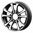 Скад Тундра R16x6.5J 5x139.7 ET40 DIA98.5 Черный бархат - алмаз