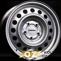 Trebl 6205 R14x5.5J 4x100 ET40 DIA54.1 Silver
