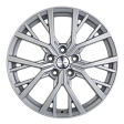 Khomen Wheels KHW1806 R18x7J 5x112 ET45 DIA57.1 Gray-FP - silver