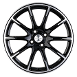 Khomen Wheels KHW1707 R17x6.5J 4x100 ET44 DIA54.1 Gray-FP - black-fp