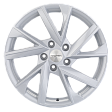 Khomen Wheels KHW1714 R17x7J 5x112 ET49 DIA57.1 F-Silver-FP - silver
