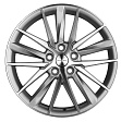 Khomen Wheels KHW1807 R18x8J 5x114.3 ET50 DIA60.1 Black-FP - f-silver-fp
