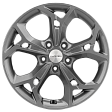 Khomen Wheels KHW1702 R17x7J 5x114.3 ET53 DIA67.1 Gray - gray
