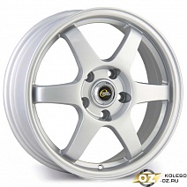 Cross Street CR-08 R15x6J 4x100 ET46 DIA54.1 Silver