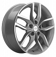 Khomen Wheels KHW1708 R17x6.5J 5x108 ET33 DIA67.1 Black-FP - f-silver-fp