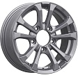 Скад Тундра R16x6.5J 5x139.7 ET40 DIA98.5 Черный бархат - грей