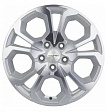 Khomen Wheels KHW1711 R17x7J 5x108 ET33 DIA60.1 Silver - f-silver-fp